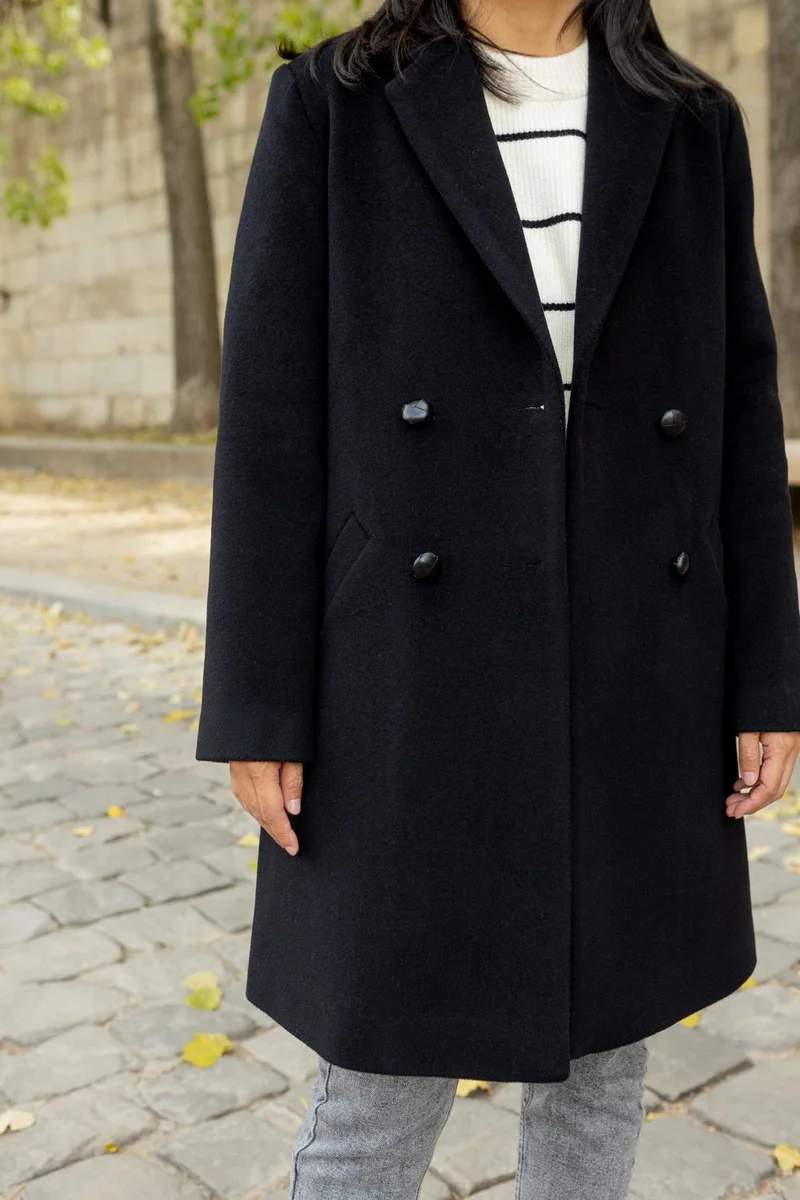 Manteau Jeanne - noir