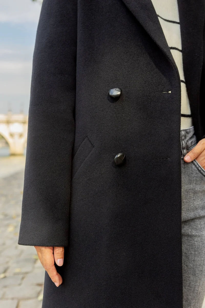 Manteau Jeanne - noir