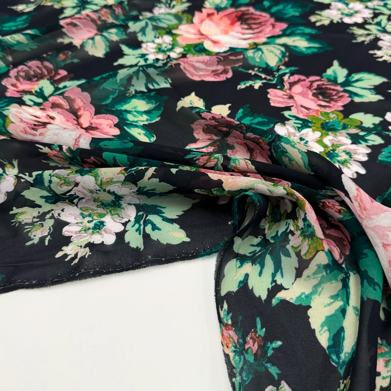 Tissu Mousseline, Viscose - Aurina
