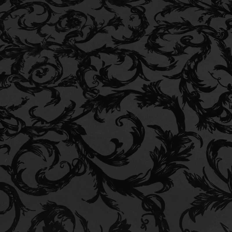 Tissu Taffetas Floqué - Emilia
