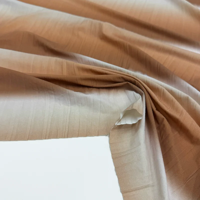 Tissu Maille Jersey Plissé, Lycra Maillot - Ostrica
