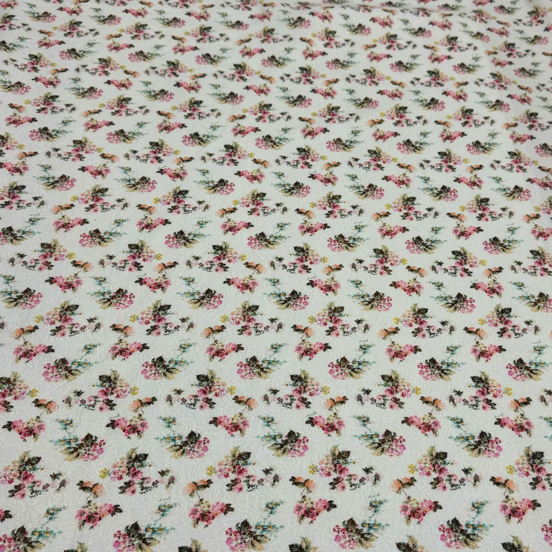 Tissu Jacquard Damassé, Coton - Piazza