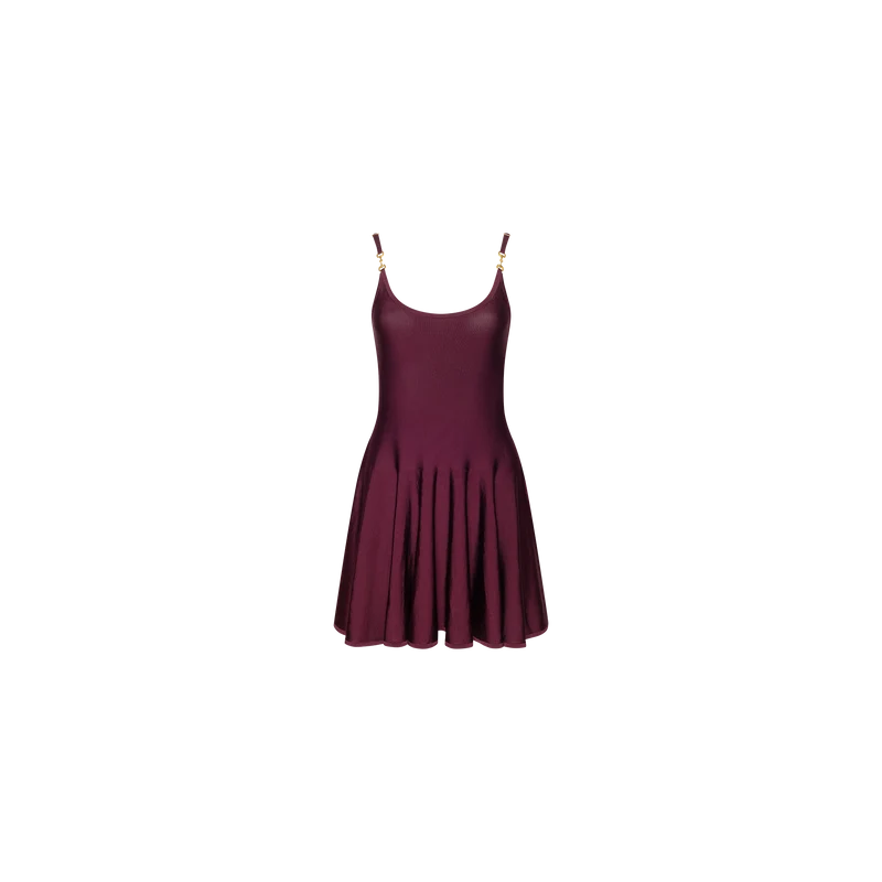 Lana Flare Knit Dress