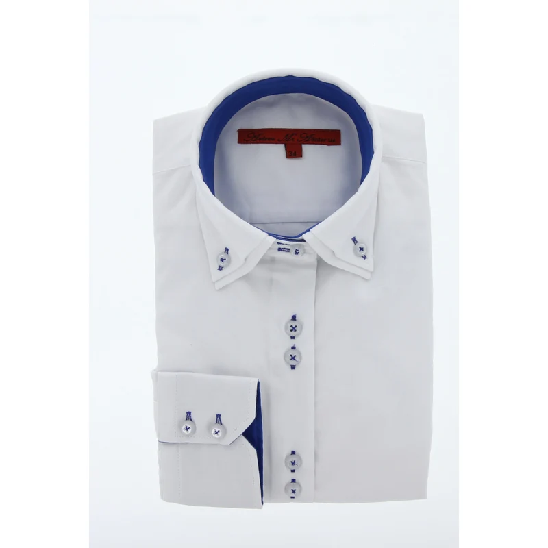 Chemise femme double col coupe cintrée CARINA2 Andrew Mac Allister