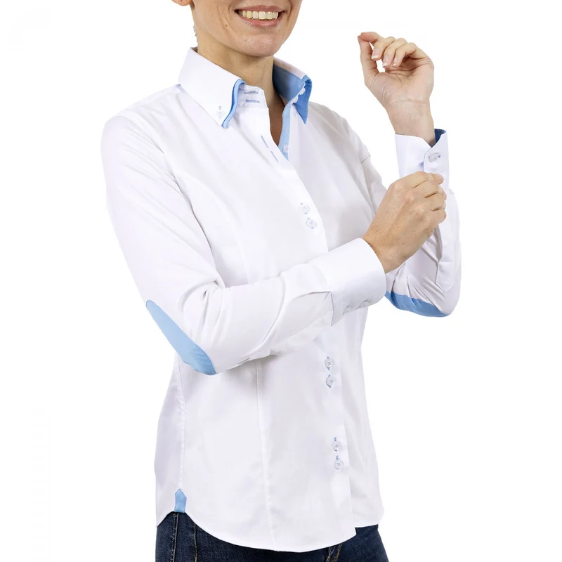 Chemise femme double col coupe cintrée DOBLA Andrew Mac Allister