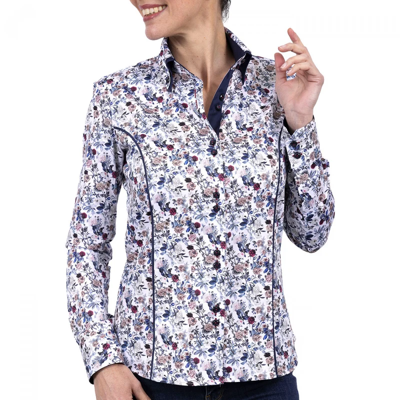 Chemise femme mode coupe cintrée LIBERTA Andrew Mac Allister