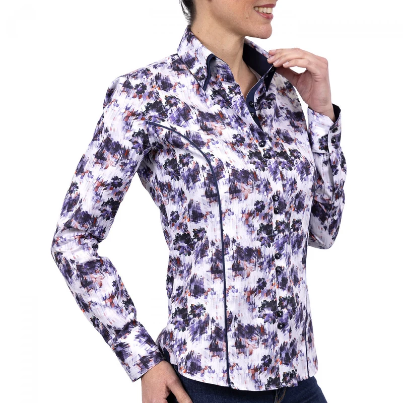 Chemise femme mode coupe cintrée LIBERTA Andrew Mac Allister