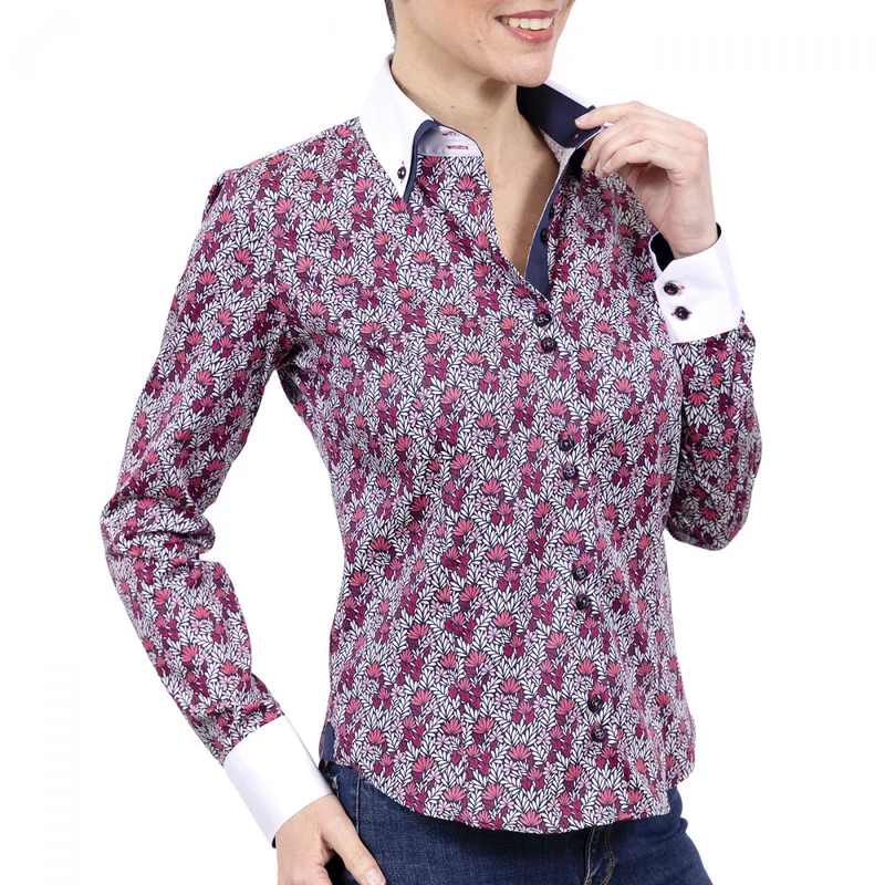 Chemise femme mode coupe cintrée FOGLIA Andrew Mac Allister