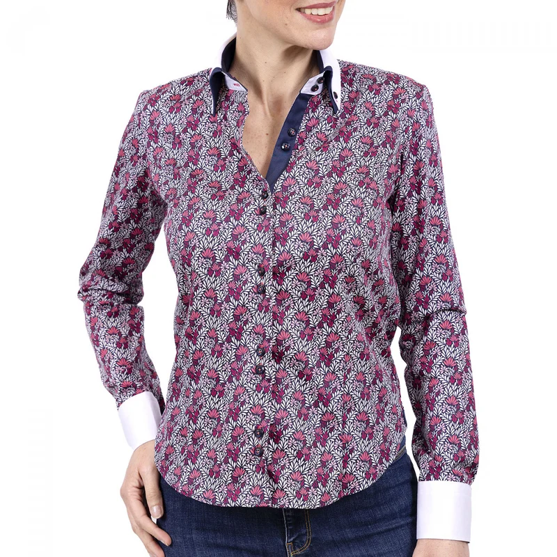 Chemise femme mode coupe cintrée FOGLIA Andrew Mac Allister