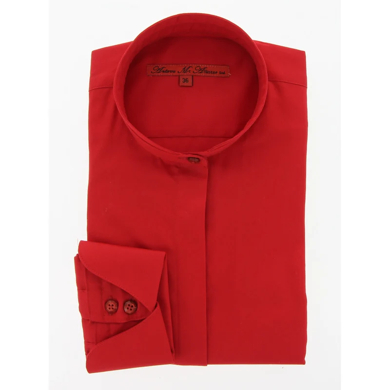 Chemise femme col mao coupe cintrée GIOIA Andrew Mac Allister