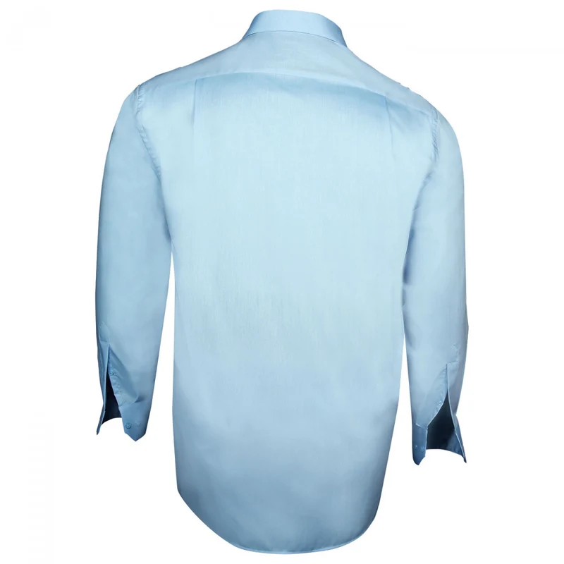 Chemise homme grande taille popeline coupe droite TRADITIONNELLE Doublissimo