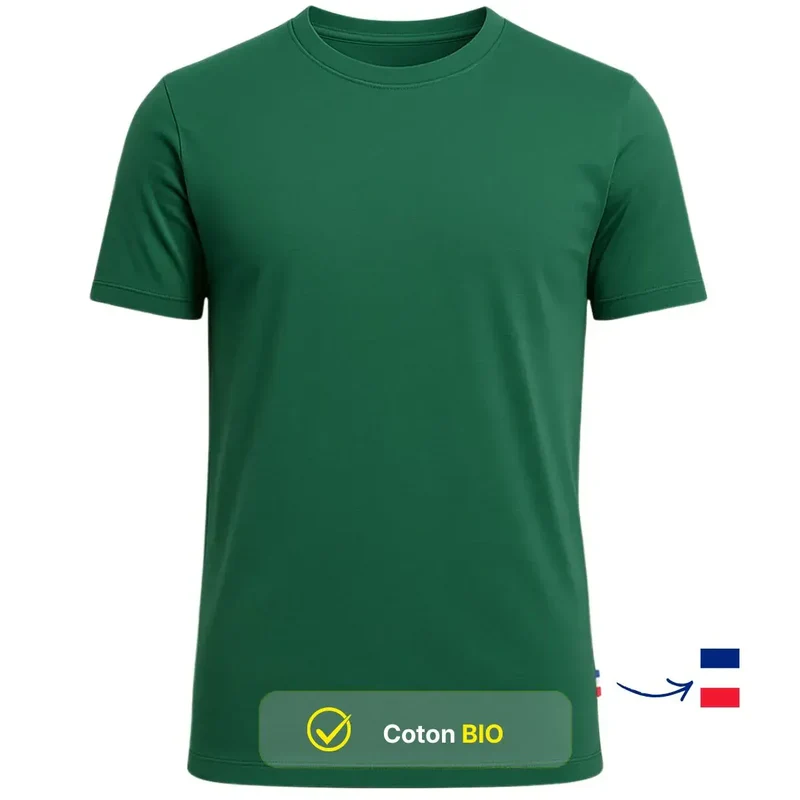 T-shirt Homme Vert | Coton Bio