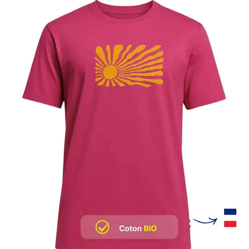 T-shirt Homme Rose Fuchsia | Levant