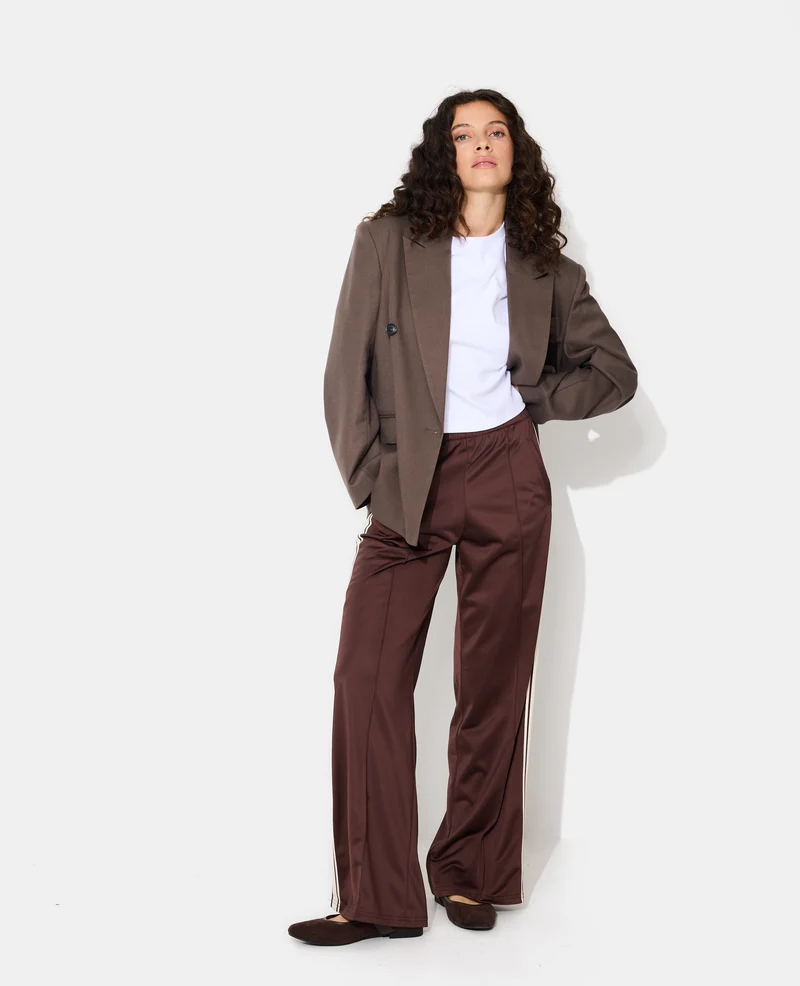 Veste blazer oversize double boutonnage