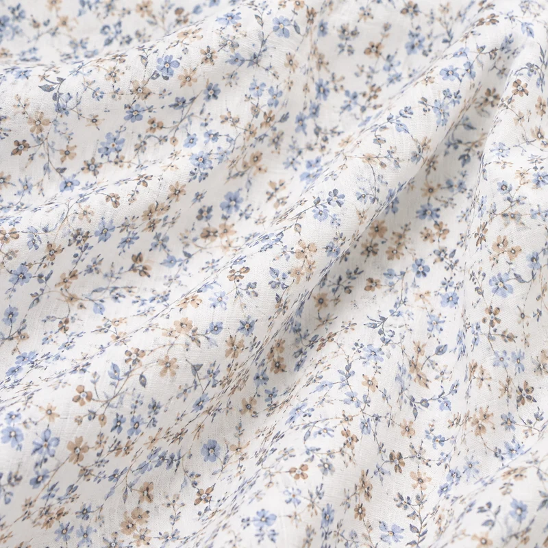 Ceria|Ditsy Floral Poplin Smocked Mini Dress