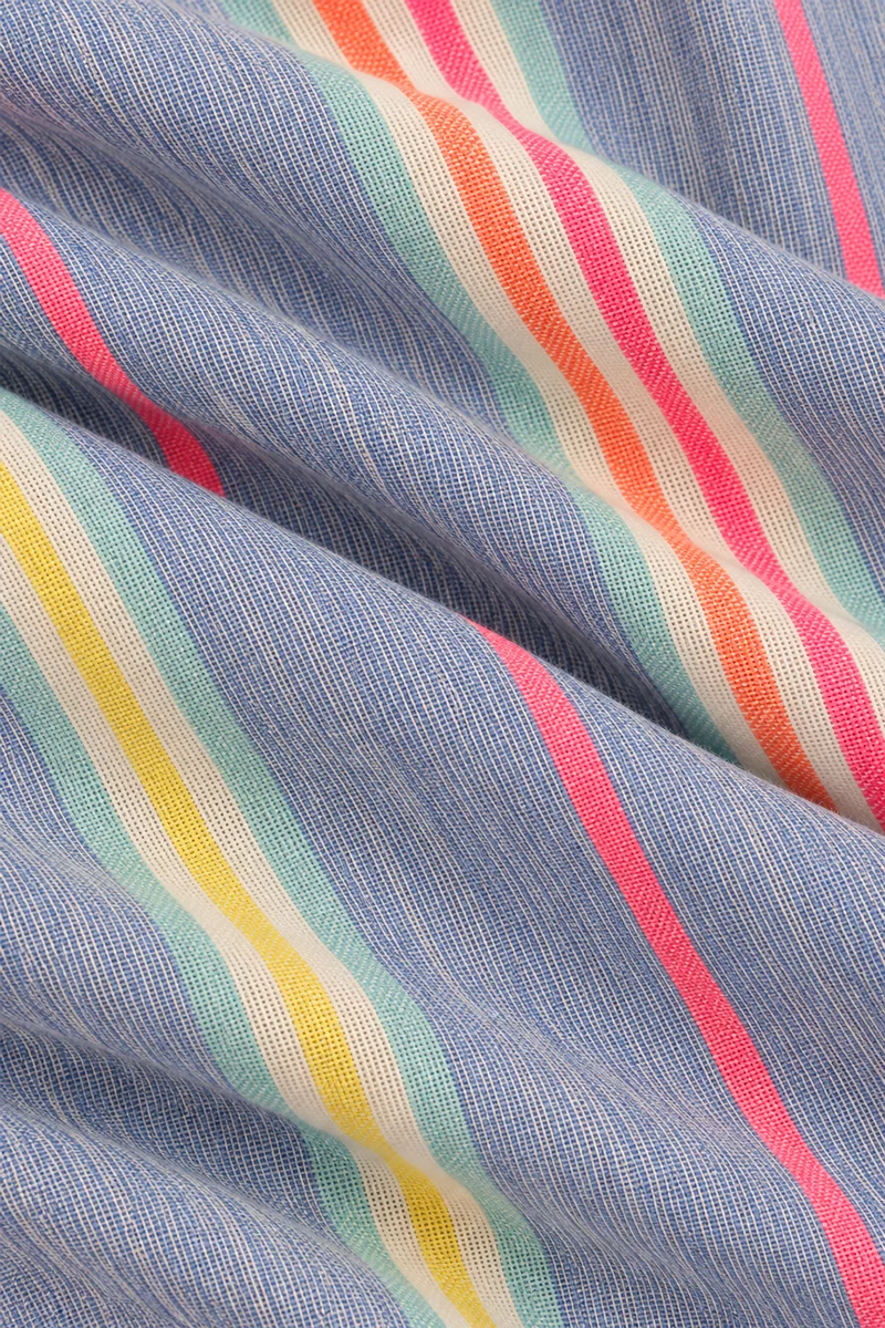 Blye|Cotton Tie Up Wrap Shirt