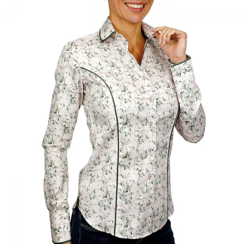 Chemise femme col rond coupe cintrée PASSADENA Andrew Mac Allister
