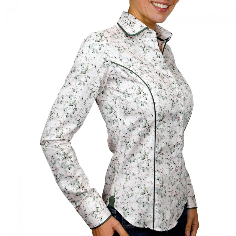 Chemise femme col rond coupe cintrée PASSADENA Andrew Mac Allister