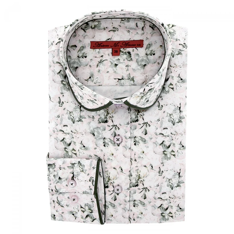 Chemise femme col rond coupe cintrée PASSADENA Andrew Mac Allister