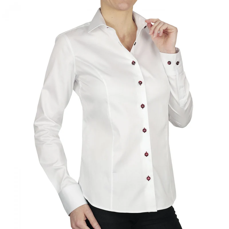 Chemise femme blanche coupe cintrée CITY Andrew Mac Allister