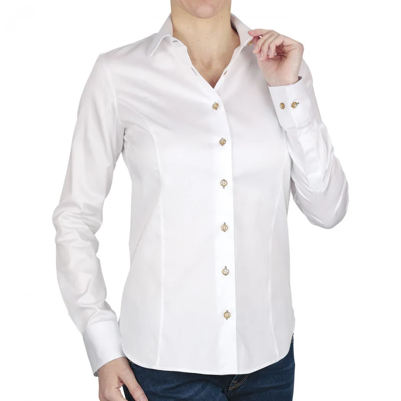 Chemise femme blanche coupe cintrée CITY Andrew Mac Allister