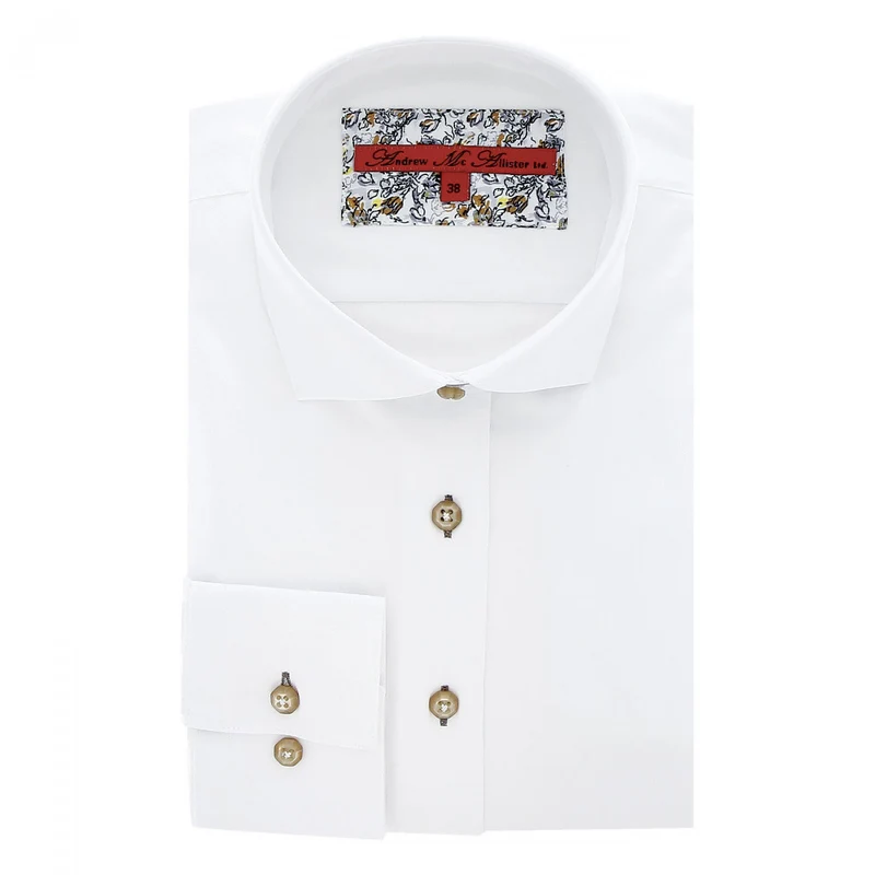 Chemise femme blanche coupe cintrée CITY Andrew Mac Allister