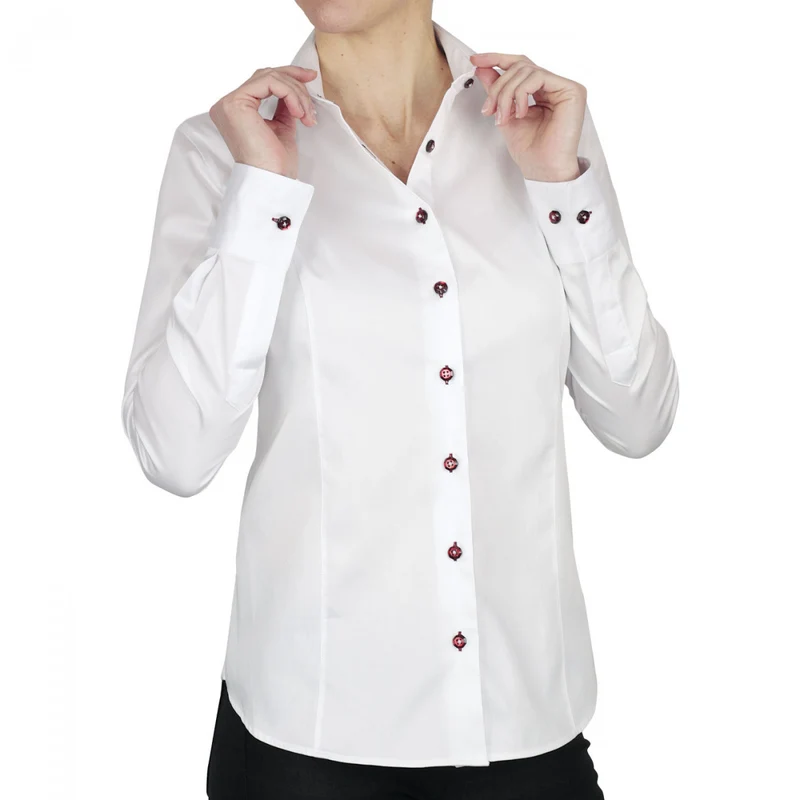 Chemise femme blanche coupe cintrée CITY Andrew Mac Allister