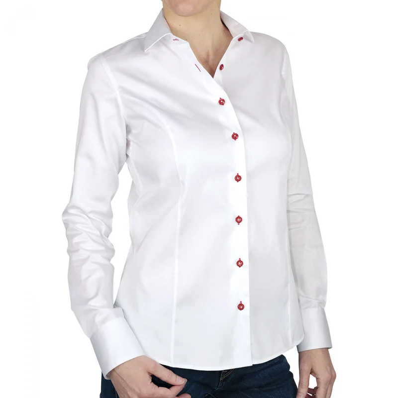 Chemise femme blanche coupe cintrée CITY Andrew Mac Allister