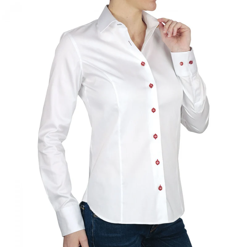 Chemise femme blanche coupe cintrée CITY Andrew Mac Allister