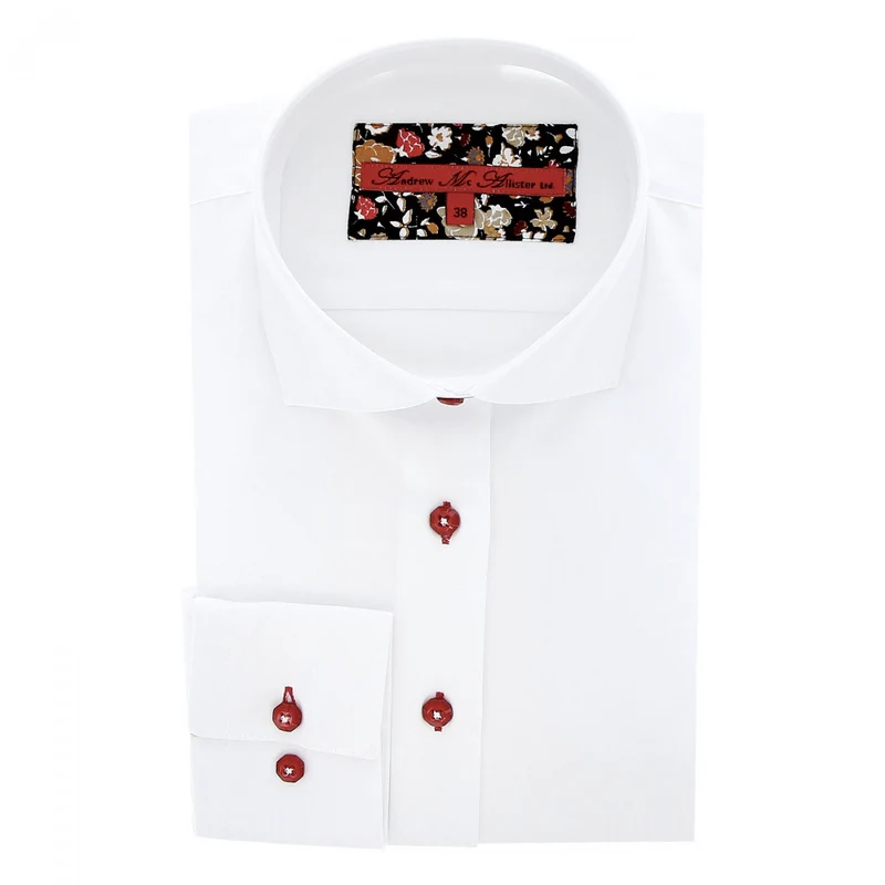 Chemise femme blanche coupe cintrée CITY Andrew Mac Allister