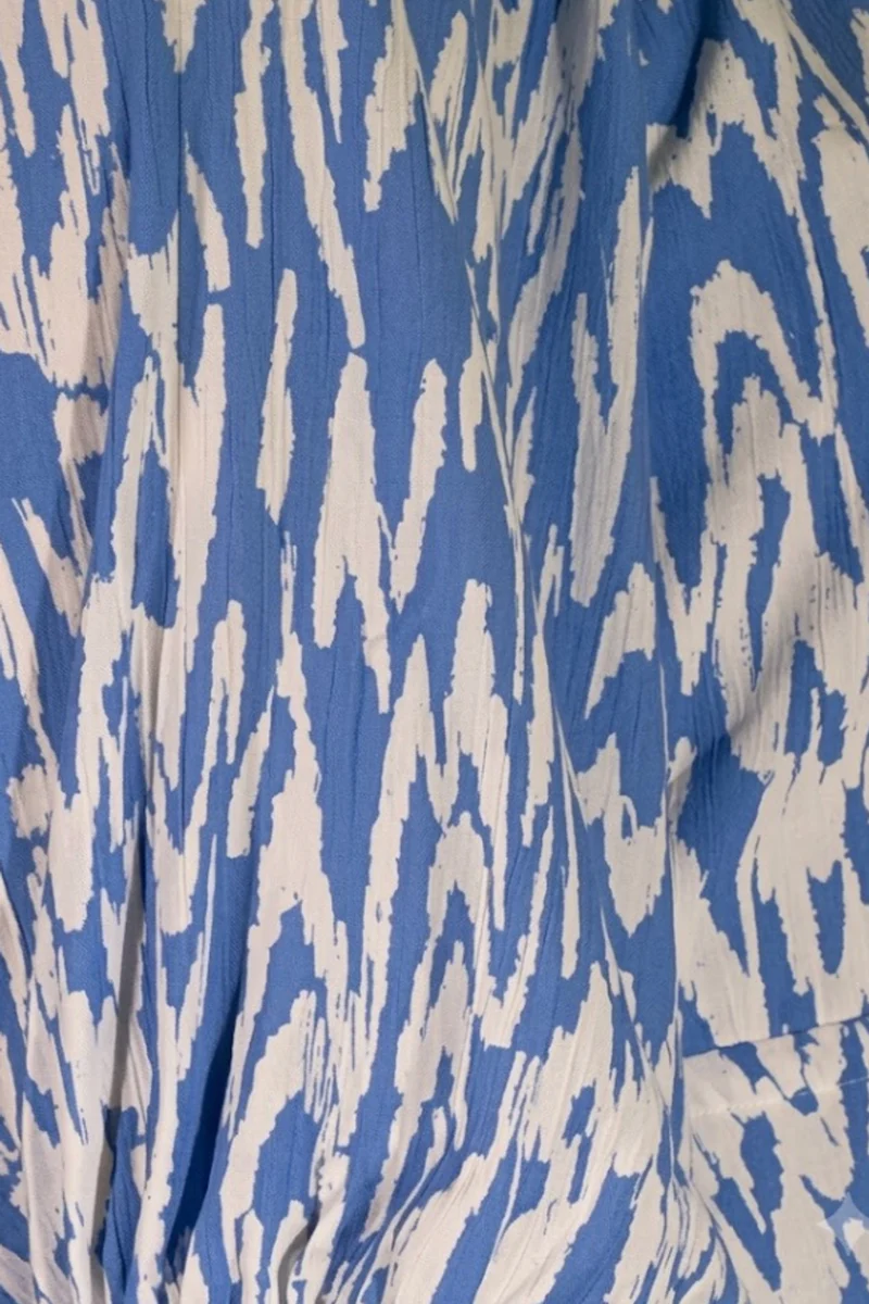 Sovia|Viscose Fit And Flare Maxi Dress