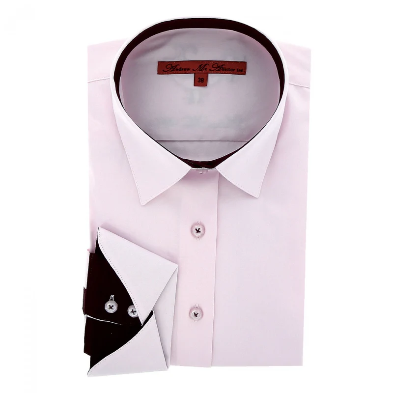 Chemise femme brodée coupe cintrée LOVETWO Andrew Mac Allister