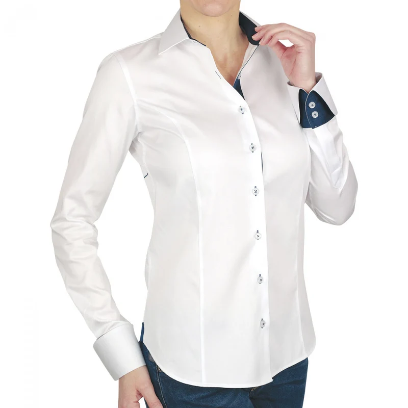 Chemise femme brodée coupe cintrée WITCH 3.0 Andrew Mac Allister