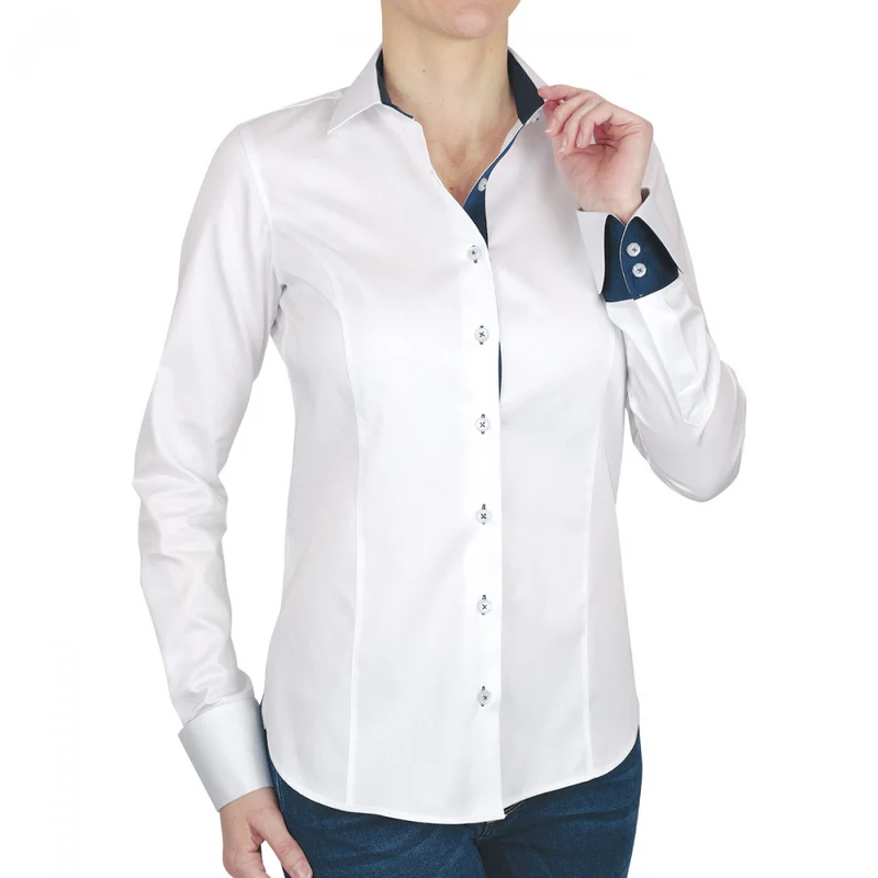 Chemise femme brodée coupe cintrée WITCH 3.0 Andrew Mac Allister