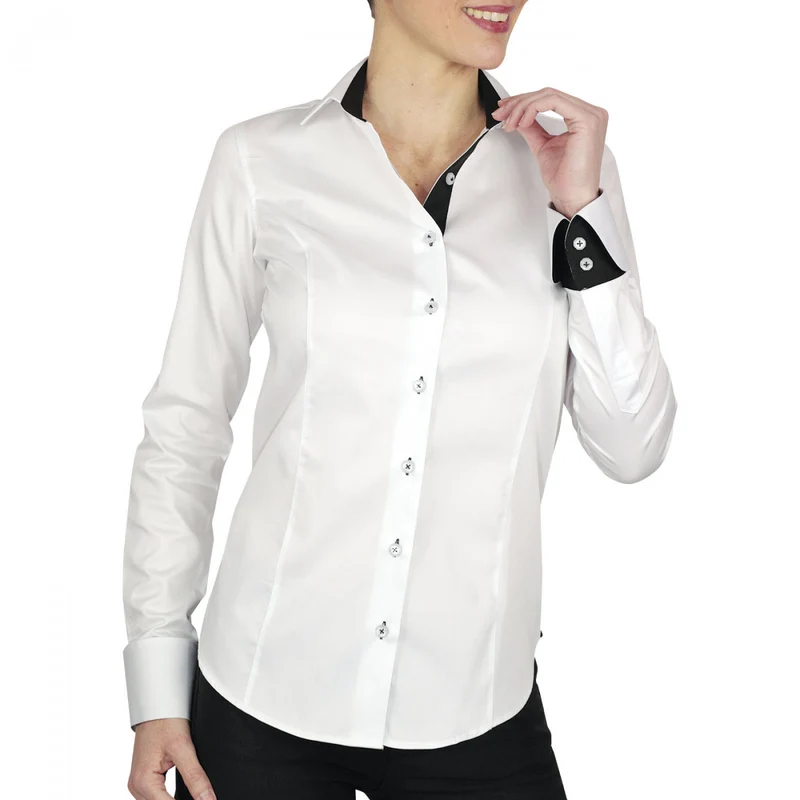 Chemise femme brodée coupe cintrée WITCH 3.0 Andrew Mac Allister