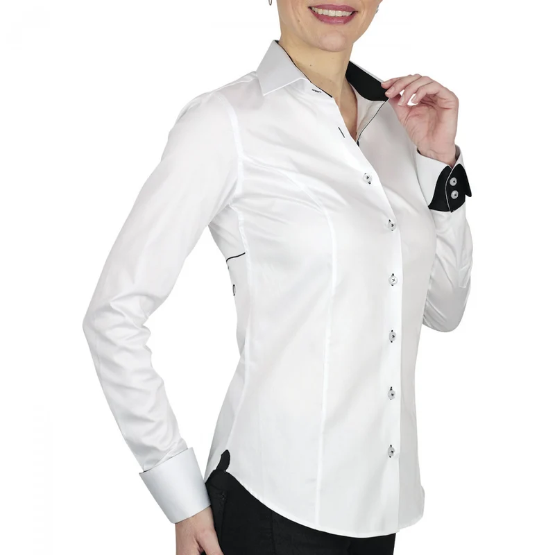 Chemise femme brodée coupe cintrée WITCH 3.0 Andrew Mac Allister