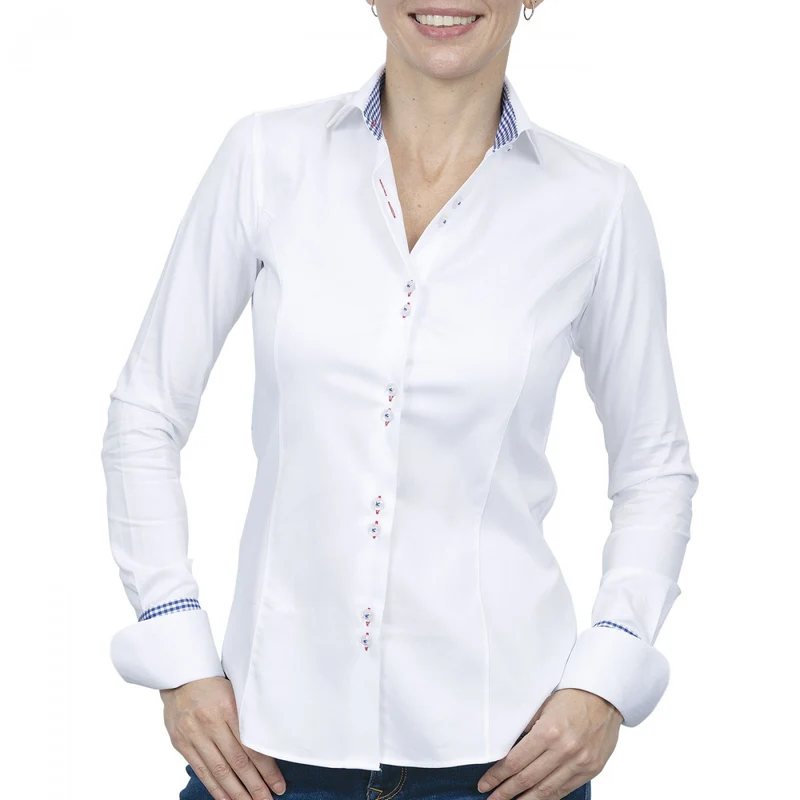 Chemise femme napolitaine coupe cintrée CARLYN Andrew Mac Allister
