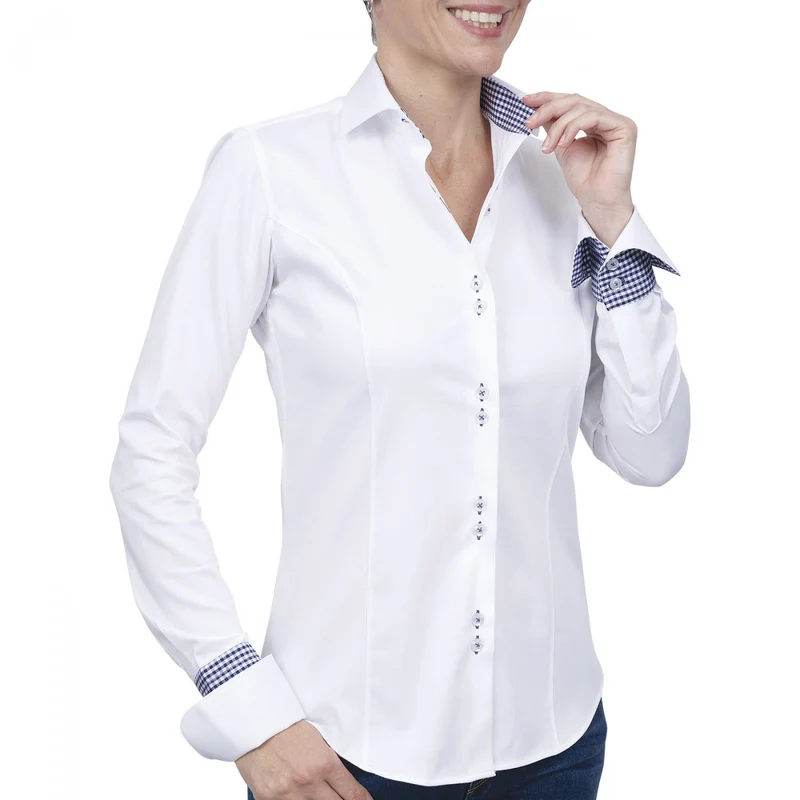 Chemise femme napolitaine coupe cintrée CARLYN Andrew Mac Allister