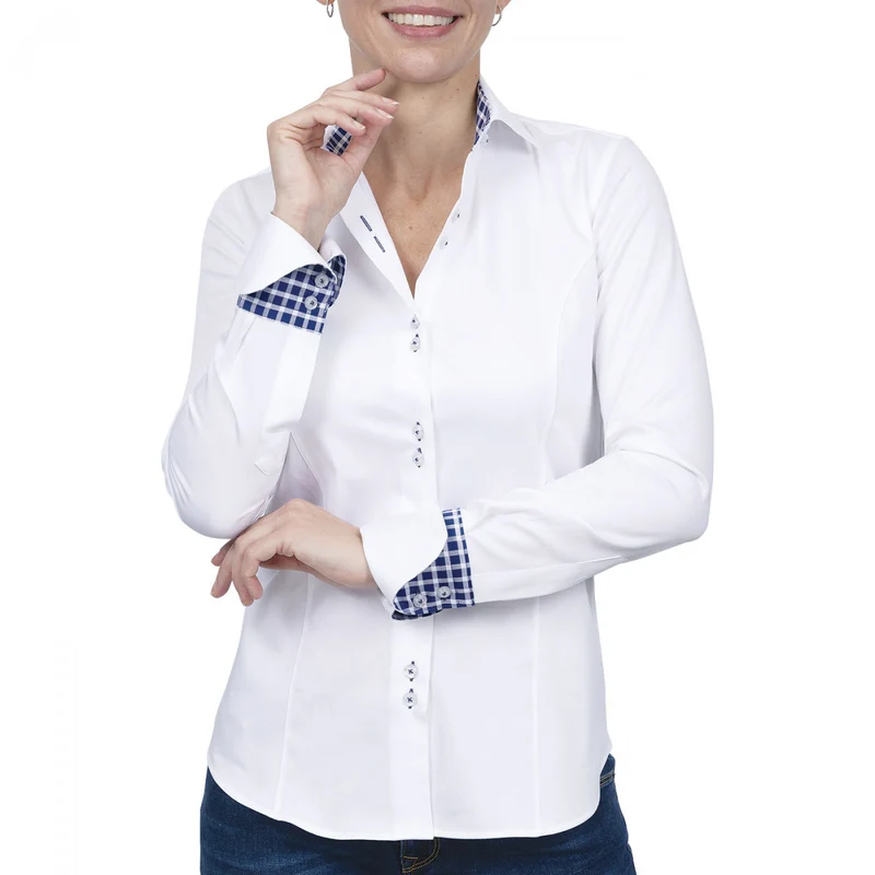 Chemise femme napolitaine coupe cintrée CARLYN Andrew Mac Allister