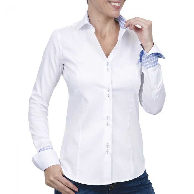 Chemise femme napolitaine coupe cintrée CARLYN Andrew Mac Allister