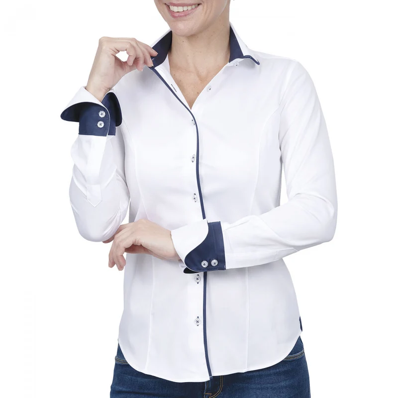 Chemise femme napolitaine coupe cintrée ASHLEY Andrew Mac Allister