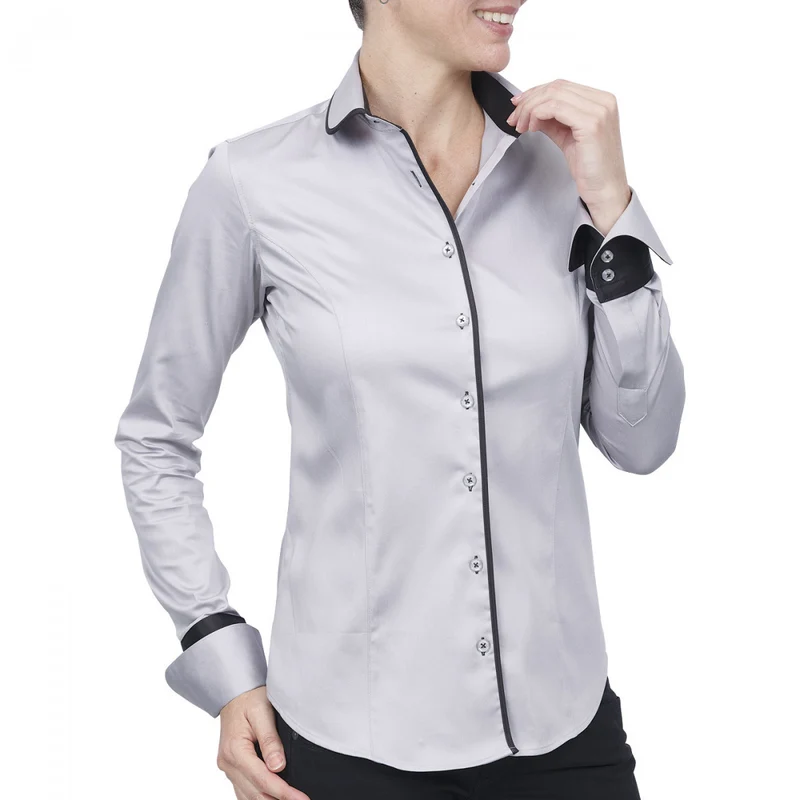 Chemise femme napolitaine coupe cintrée ASHLEY Andrew Mac Allister