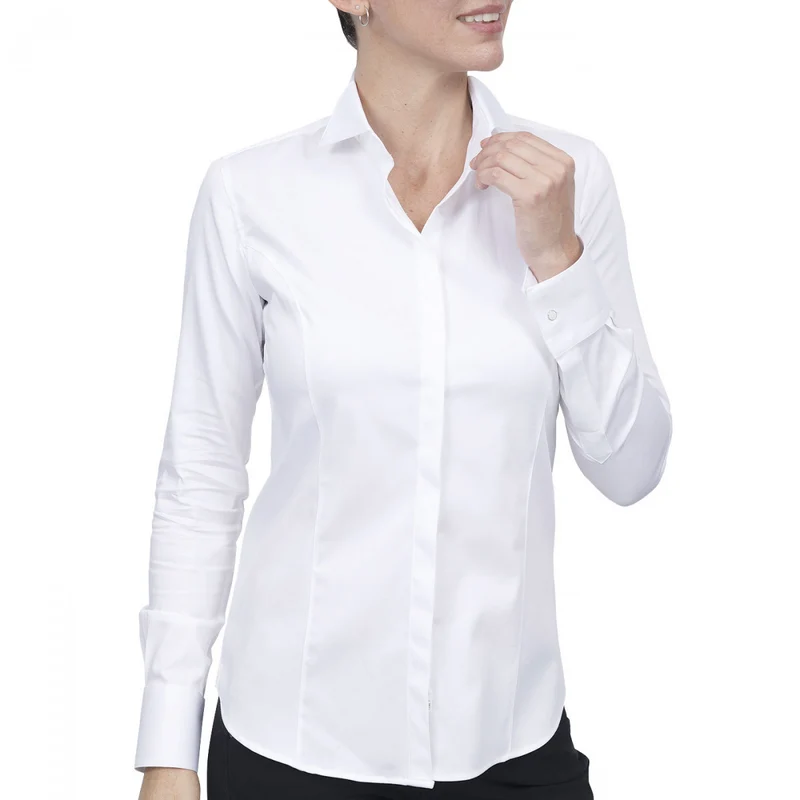 Chemise femme mousquetaire coupe cintrée Margaret Andrew Mac Allister