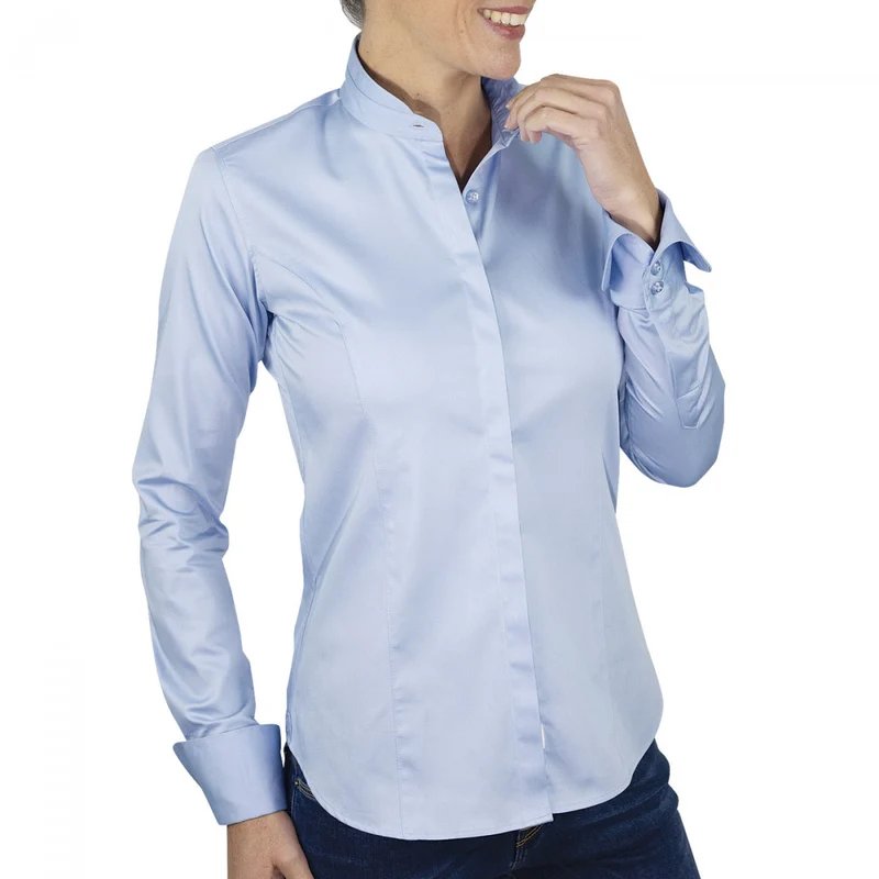 Chemise femme col mao coupe cintrée CELIA Andrew Mac Allister