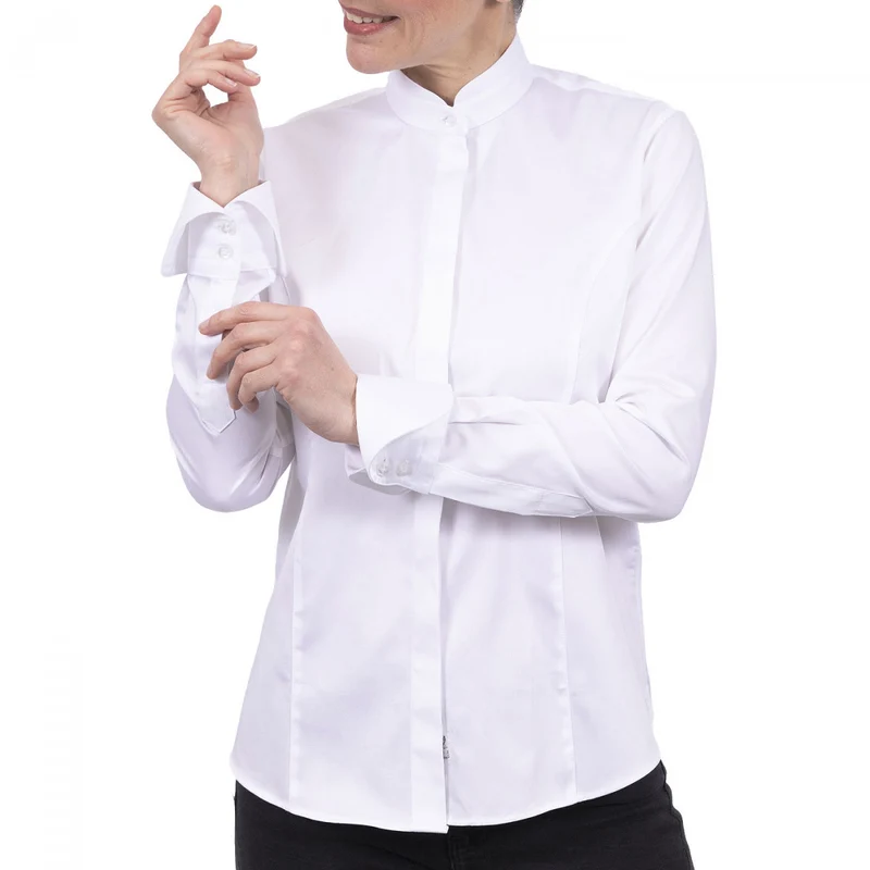 Chemise femme col mao coupe cintrée CELIA Andrew Mac Allister