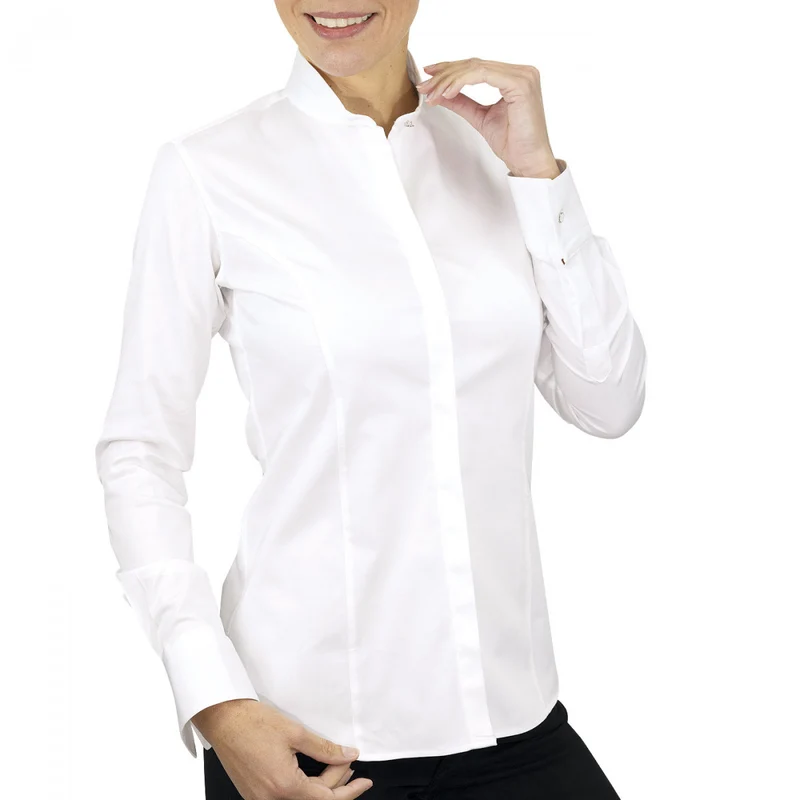 Chemise femme col mao coupe cintrée CHIARA Andrew Mac Allister