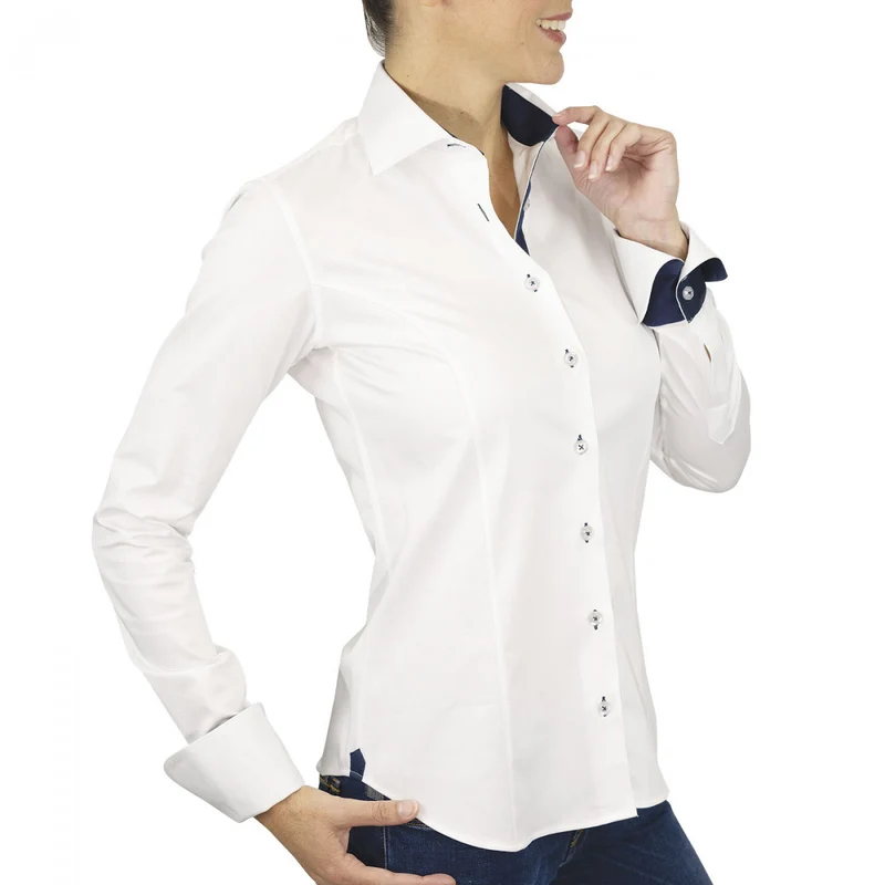 Chemise femme unie coupe cintrée CLAIRE Andrew Mac Allister