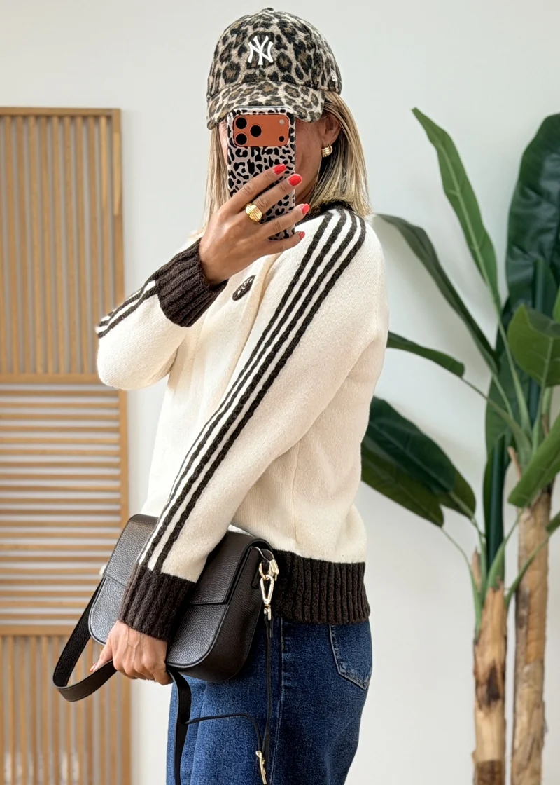 Pull avec Écussons Amour