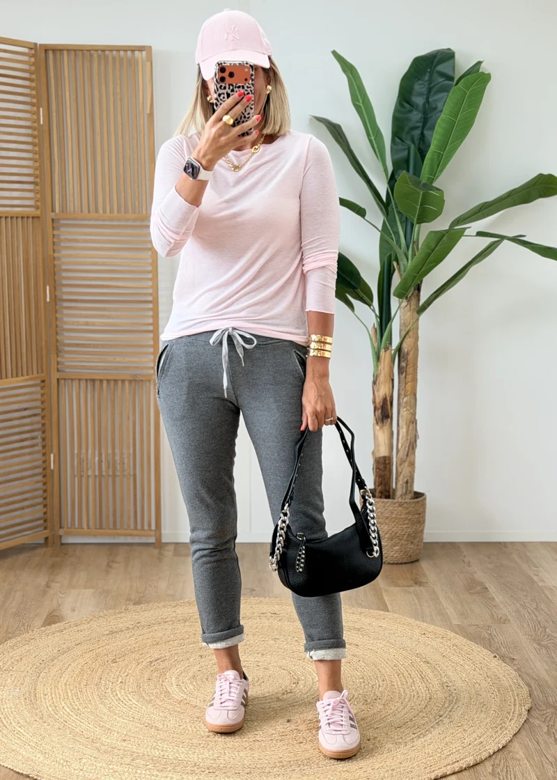 Sous Pull Cachemire Rose