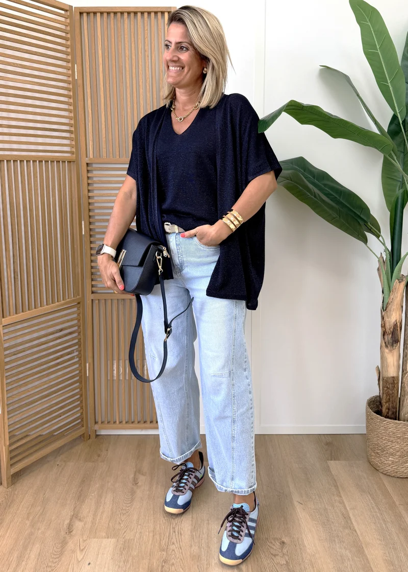 Gilet Lurex Irisé